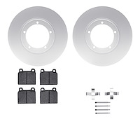 4612-02003 Geospec Brake Rotors w/5000 Euro Ceramic Brake Pads & Hardware, 1978-1983 Porsche, Position: Front