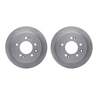 6002-03024 Brake Rotors, 2007-2010 Kia/Hyundai/Genesis, Position: Rear