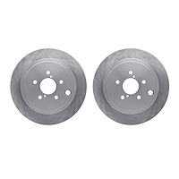 6002-13023 Brake Rotors, Fits Select Multiple Makes/Models, Position: Rear