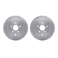 6002-13025 Brake Rotors, Fits Select Subaru, Position: Rear