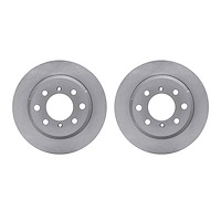 6002-16000 Brake Rotors, 1964-1994 Alfa Romeo, Position: Rear