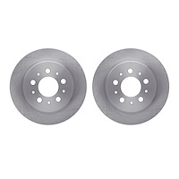 6002-27014 Brake Rotors, 1988-1994 Volvo, Position: Rear