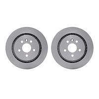 6002-27037 Brake Rotors, 2007-2015 Volvo, Position: Rear