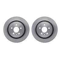 6002-27044 Brake Rotors, 2010-2017 Volvo, Position: Rear