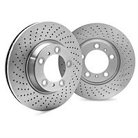 6002-31237 Brake Rotors, 1995-2002 BMW, Position: Rear