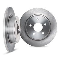 6002-45005 Brake Rotors, 1988-1994 GM, Position: Rear