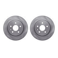6002-45017 Brake Rotors, Fits Select GM, Position: Rear