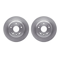 6002-58018 Brake Rotors, 2002-2004 Acura/Honda, Position: Rear