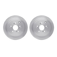 6002-59043 Brake Rotors, 2001-2008 Acura/Honda, Position: Rear