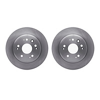 6002-59045 Brake Rotors, 2002-2004 Acura/Honda, Position: Rear
