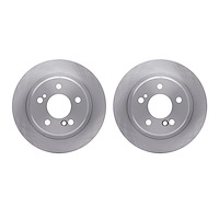 6002-63018 Brake Rotors, 1990-1995 Mercedes-Benz, Position: Rear