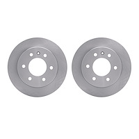 6002-63105 Brake Rotors, Fits Select Multiple Makes/Models, Position: Rear