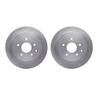 6002-67081 Brake Rotors, Fits Select Multiple Makes/Models, Position: Rear