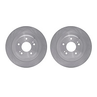 6002-72062 Brake Rotors, Fits Select Mitsubishi, Position: Rear