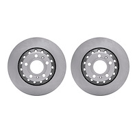 6002-73036 Brake Rotors, 2004-2010 Audi/Volkswagen, Position: Rear