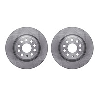 6002-73064 Brake Rotors, Fits Select Audi/Volkswagen, Position: Rear