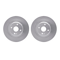 6002-80072 Brake Rotors, Fits Select Multiple Makes/Models, Position: Rear
