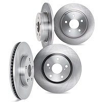 6004-03069 Brake Rotors, 2017-2019 Kia/Hyundai/Genesis, Position: Front and Rear