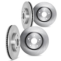 6004-31054 Brake Rotors, 2008-2013 BMW, Position: Front and Rear