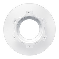 604-37012 GEOSPEC Rotor [Coated], Fits Select GM, Position: Rr
