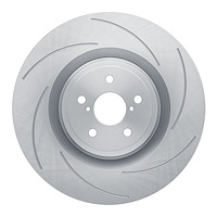 610-75037D Slotted Brake Rotor, Fits Select Lexus/Toyota/Scion, Position: Right Front