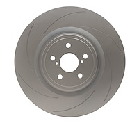 614-75038D GEOSPEC Slotted Rotor [Coated], Fits Select Lexus/Toyota/Scion, Position: Left Front