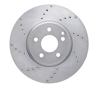 620-63085 Drilled Brake Rotor, 2008-2016 Mercedes-Benz, Position: Front