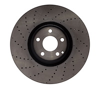 620-63103 Drilled Brake Rotor, 2013-2020 Mercedes-Benz, Position: Front