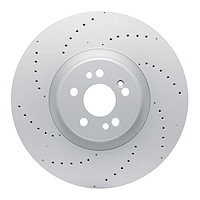 624-63180 GEOSPEC Drilled Rotor [Coated], Fits Select Mercedes-Benz, Position: Front