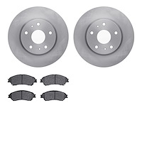6302-01001 Brake Rotors with 3000-Series Ceramic Brake Pads Kit, 2014-2019 Suzuki, Position: Front