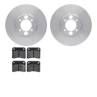 6302-20003 Brake Rotors with 3000-Series Ceramic Brake Pads Kit, 1968-1987 Jaguar, Position: Rear