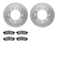 6402-54140 Brake Rotors with Ultimate-Duty Brake Pads, 1999-2005 Ford/Lincoln/Mercury/Mazda, Position: Rear