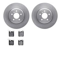6502-31590 Brake Rotors w/5000 Advanced Brake Pads Kit, 2013-2021 BMW, Position: Rear