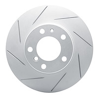 810-31020L Geoperformance Slotted Brake Rotor, 1987-1995 BMW, Position: Front Left