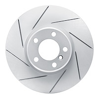 810-31108L Geoperformance Slotted Brake Rotor, 2012-2021 BMW, Position: Front Left