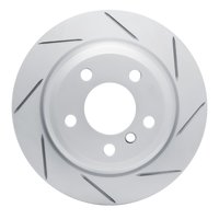 810-31117R Geoperformance Slotted Brake Rotor, 2013-2020 BMW, Position: Rear Right