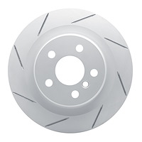 810-31158L Geoperformance Slotted Brake Rotor, Fits Select Multiple Makes/Models, Position: Rear Left