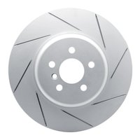 810-31168R Geoperformance Slotted Brake Rotor, Fits Select BMW, Position: Front Right