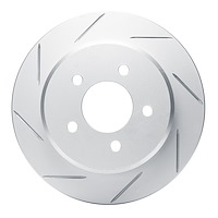 810-40083L Geoperformance Slotted Brake Rotor, 1997-2007 Mopar, Position: Rear Left