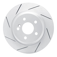 810-63053L Geoperformance Slotted Brake Rotor, 2003-2017 Mercedes-Benz, Position: Rear Left
