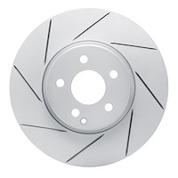 810-63085L Geoperformance Slotted Brake Rotor, 2008-2020 Mercedes-Benz, Position: Front Left