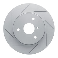 810-63090L Geoperformance Slotted Brake Rotor, 2005-2016 Smart, Position: Front Left