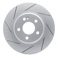 810-63118L Geoperformance Slotted Brake Rotor, Fits Select Mercedes-Benz, Position: Rear Left