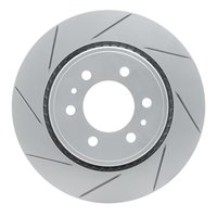 810-63134L Geoperformance Slotted Brake Rotor, Fits Select Multiple Makes/Models, Position: Rear Left