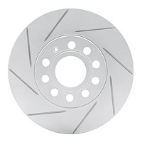 810-74028L Geoperformance Slotted Brake Rotor, Fits Select Audi/Volkswagen, Position: Front Left