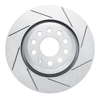 810-74030R Geoperformance Slotted Brake Rotor, Fits Select Audi/Volkswagen, Position: Rear Right