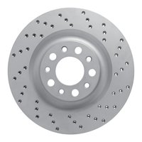 820-16013R Geoperformance Drilled Brake Rotor, Fits Select Alfa Romeo, Position: Rear Right