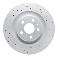 820-27052R Geoperformance Drilled Brake Rotor, Fits Select Volvo, Position: Rear Right