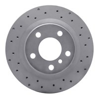 820-31111R Geoperformance Drilled Brake Rotor, 2012-2021 BMW, Position: Rear Right