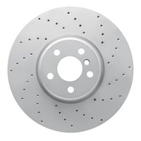 820-31134D Geoperformance Drilled Brake Rotor, Fits Select Multiple Makes/Models, Position: Left Front